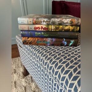 SOLD Harry Potter Illustrated Edition Book Set of 4